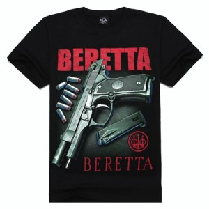 3D Майка Beretta Pistol